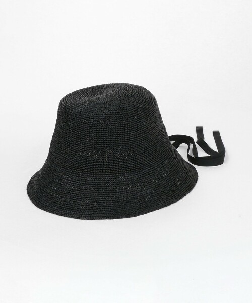 抗UV拉菲草蝴蝶結漁夫帽