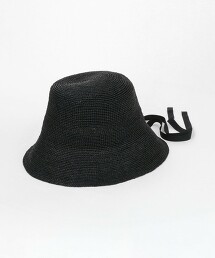 抗UV拉菲草蝴蝶結漁夫帽