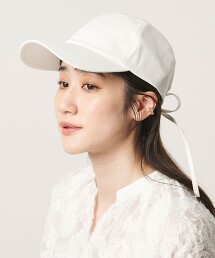 抗UV 棉蝴蝶結緞帶棒球帽