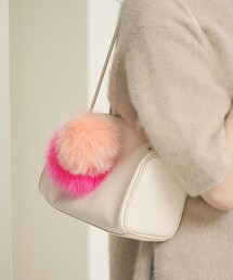 皮草絨毛吊墜