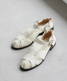 抓皺廓爾髂涼鞋