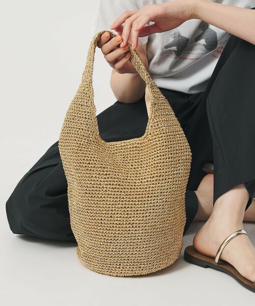 金屬紗線單手把單肩包