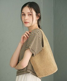 金屬紗線單手把單肩包