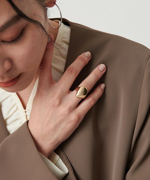 ＜PHILIPPE AUDIBERT＞Gail 戒指 GOLD