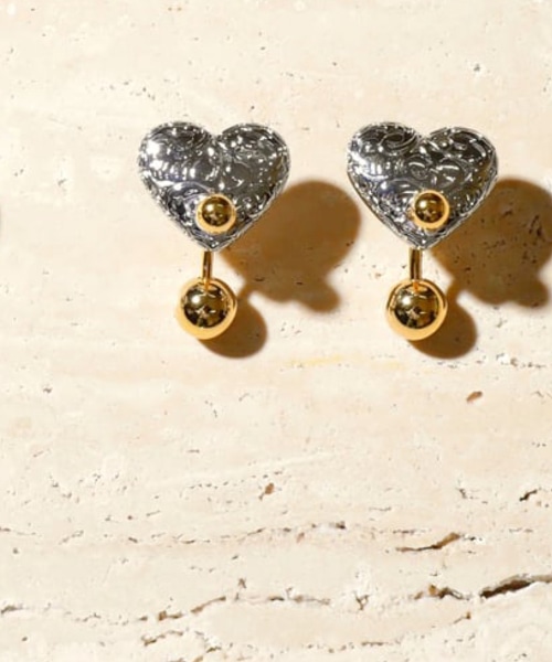 TW SOIERIE HRT BRBL P 耳環