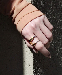 TW SOIERIE CLKR CUFF R 2WAY戒指耳扣