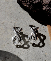 TW SOIERIE Frequency hoop small pierce 耳環