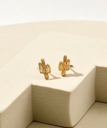 ＜BAQLESS＞Amity 形狀耳釘