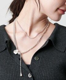 ＜Soierie＞Rose layered 項鍊