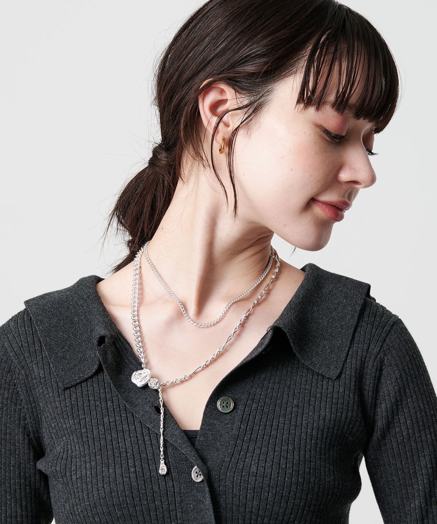 Soierie＞Rose layered 項鍊｜Soierie｜UNITED ARROWS LTD. 官方購物網站