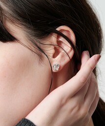 ＜Soierie＞Rose small 耳釘