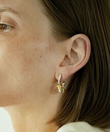 ＜LAPUIS＞Flow coil 耳釘