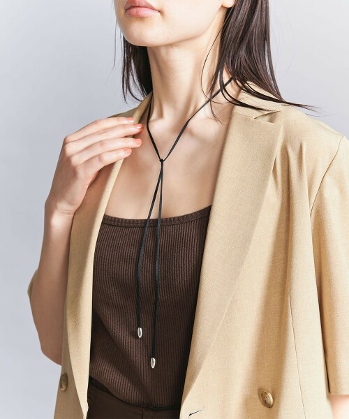 ＜JAMIRAY＞Nuts 堅果絲質繩索項鍊