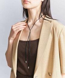 ＜JAMIRAY＞Nuts 堅果絲質繩索項鍊