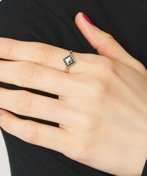 ＜BAITS＞方形戒指