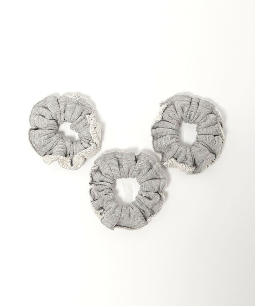 ＜heyep＞Sweat Fabric 髮圈 S 3入組