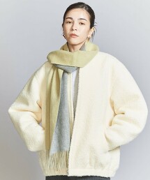 【特別訂製】＜Eds Cashmere＞喀什米爾羊毛正反兩用圍巾