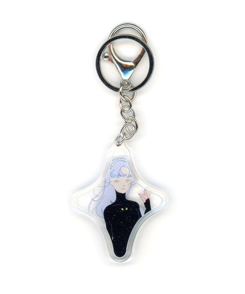 saitemiss AI Girl Keychain 鑰匙圈