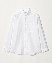 Evelit 棉質素色休閒按扣鈕扣領襯衫 易熨燙