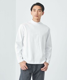 羅馬布微高領T恤