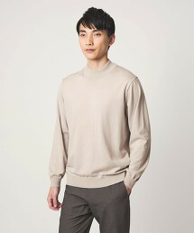 MTB 棉細針腳微高領針織