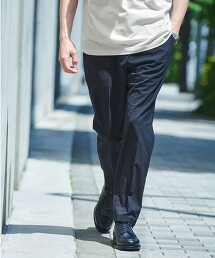 A+ RAKKAN 仿亞麻 輕便休閒褲 -可手洗・彈性・防皺・吸水速乾-