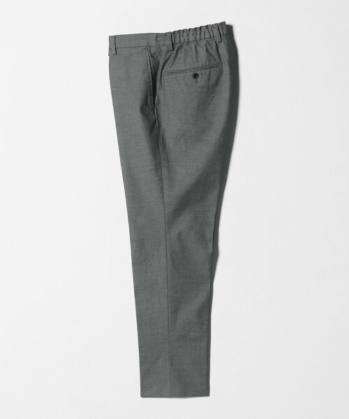 Evelit TCPU 牛津布修身彈性西裝褲