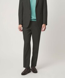 A＋ 聚酯纖維鯊魚皮輕便彈性西裝褲