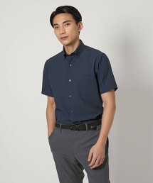 P RAKKAN® 素色壓釦扣領襯衫 EASY IRON・吸水速乾