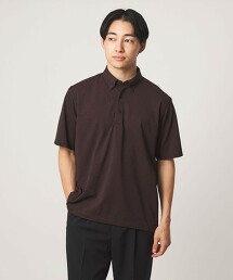 Primeflex 點點網眼扣領商務POLO衫 透氣彈性・吸水速乾