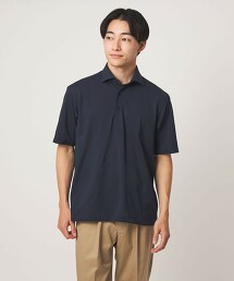 Primeflex 點點網眼切角領商務POLO衫 透氣彈性・吸水速乾