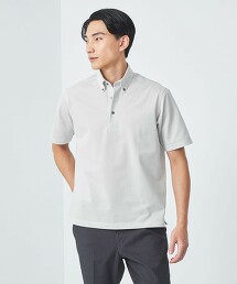 DUADRY CLEAN 鳥眼扣領POLO衫 吸水速乾・抗菌