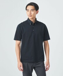 DUADRY CLEAN 鳥眼扣領POLO衫 吸水速乾・抗菌