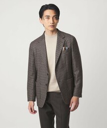 CLOTH 千鳥格紋2釦西裝外套