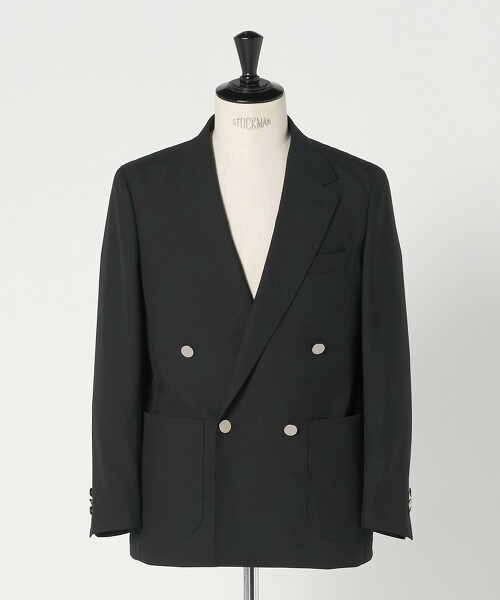 輕薄素材雙排釦4B西裝外套