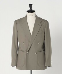 輕薄素材雙排釦4B西裝外套
