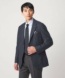 GUABELLO 粗節點緹花針織2B RG西裝外套