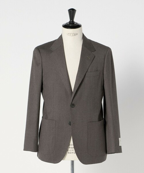 GLR CLOTH 法蘭絨2釦彈性西裝外套