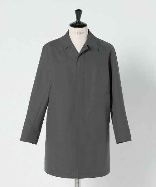 A＋ P MINOTECH 2WAY 防潑水保暖巴爾瑪肯領大衣