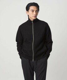 磨毛羊毛拉鍊開襟衫