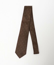 8.0cm 絲綢點點領帶