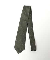 8.0cm 絲綢點點領帶