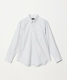 舒適版型法蘭絨扣領長袖襯衫