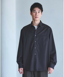 JUST LOOSE 法蘭絨標準領襯衫