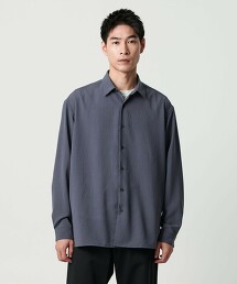 水洗府綢箱形襯衫 日本製