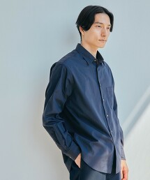 ＜green label relaxing＞THOMAS MASON 舒適版型 標準領襯衫 日本製
