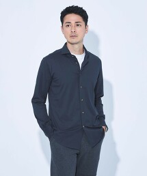 JUST fit 絲光加工抗菌長袖襯衫