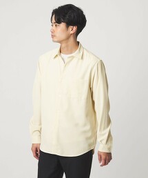 JUST fit 柔軟垂墜長袖襯衫