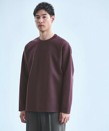 雙面布料圓領上衣