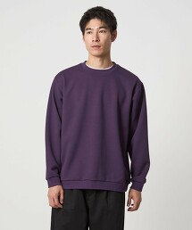 斜紋蓬鬆圓領上衣